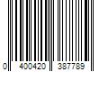 Barcode Image for UPC code 0400420387789