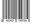 Barcode Image for UPC code 0400421799789