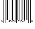 Barcode Image for UPC code 040050036406