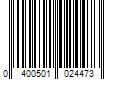 Barcode Image for UPC code 0400501024473