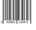 Barcode Image for UPC code 0400502230613