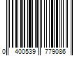 Barcode Image for UPC code 0400539779086