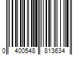 Barcode Image for UPC code 0400548813634