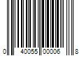 Barcode Image for UPC code 040055000068