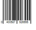 Barcode Image for UPC code 0400587926555