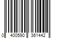 Barcode Image for UPC code 0400590361442