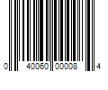 Barcode Image for UPC code 040060000084