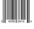 Barcode Image for UPC code 040060384184