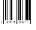 Barcode Image for UPC code 0400611096315