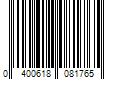 Barcode Image for UPC code 0400618081765