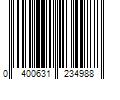 Barcode Image for UPC code 0400631234988