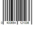 Barcode Image for UPC code 0400654121036