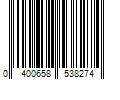 Barcode Image for UPC code 0400658538274