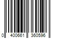 Barcode Image for UPC code 0400661360596