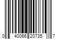 Barcode Image for UPC code 040066207357