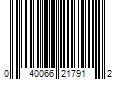 Barcode Image for UPC code 040066217912