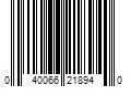 Barcode Image for UPC code 040066218940