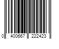 Barcode Image for UPC code 0400667222423