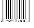 Barcode Image for UPC code 0400671848497