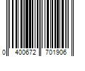 Barcode Image for UPC code 0400672701906