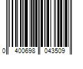 Barcode Image for UPC code 0400698043509