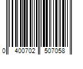 Barcode Image for UPC code 0400702507058