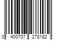 Barcode Image for UPC code 0400707278182