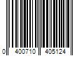 Barcode Image for UPC code 0400710405124