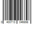 Barcode Image for UPC code 0400713046898