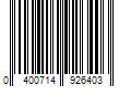 Barcode Image for UPC code 0400714926403