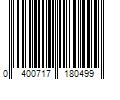 Barcode Image for UPC code 0400717180499