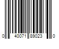 Barcode Image for UPC code 040071890230