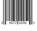 Barcode Image for UPC code 040072020520