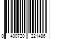 Barcode Image for UPC code 0400720221486