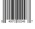 Barcode Image for UPC code 040072022487