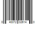 Barcode Image for UPC code 040072026140