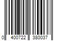 Barcode Image for UPC code 0400722380037