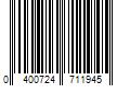 Barcode Image for UPC code 0400724711945