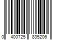 Barcode Image for UPC code 0400725835206