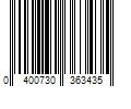 Barcode Image for UPC code 0400730363435