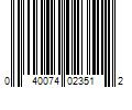 Barcode Image for UPC code 040074023512