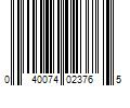 Barcode Image for UPC code 040074023765