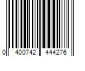 Barcode Image for UPC code 0400742444276