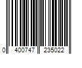 Barcode Image for UPC code 0400747235022