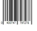 Barcode Image for UPC code 0400747797278