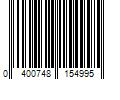 Barcode Image for UPC code 0400748154995