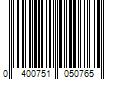 Barcode Image for UPC code 0400751050765