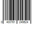 Barcode Image for UPC code 0400761249524