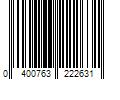 Barcode Image for UPC code 0400763222631