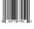 Barcode Image for UPC code 040077674520